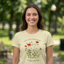 Weiche, aber widerstandsfähige Wildblumen Blumen-A