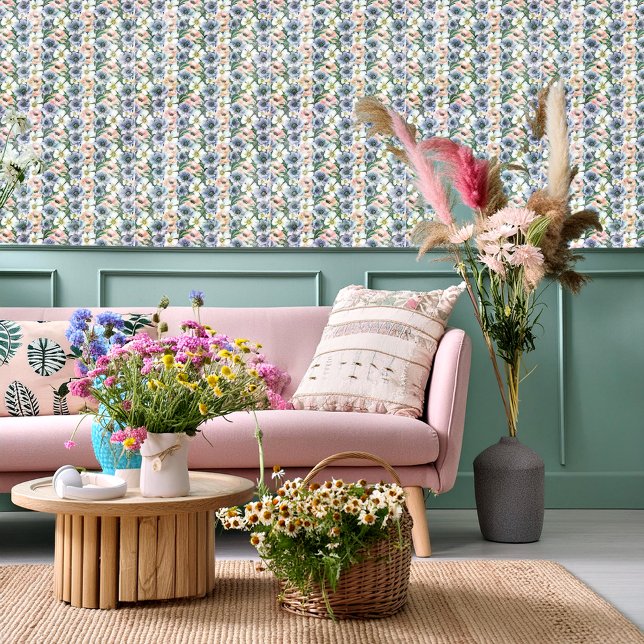 Weiche Aquarellpastellfarben, floralblütig Tapete (Von Creator hochgeladen)