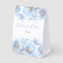 Weiche Blaue Himalaya-Mohn-Blumen-Garten-Hochzeit 