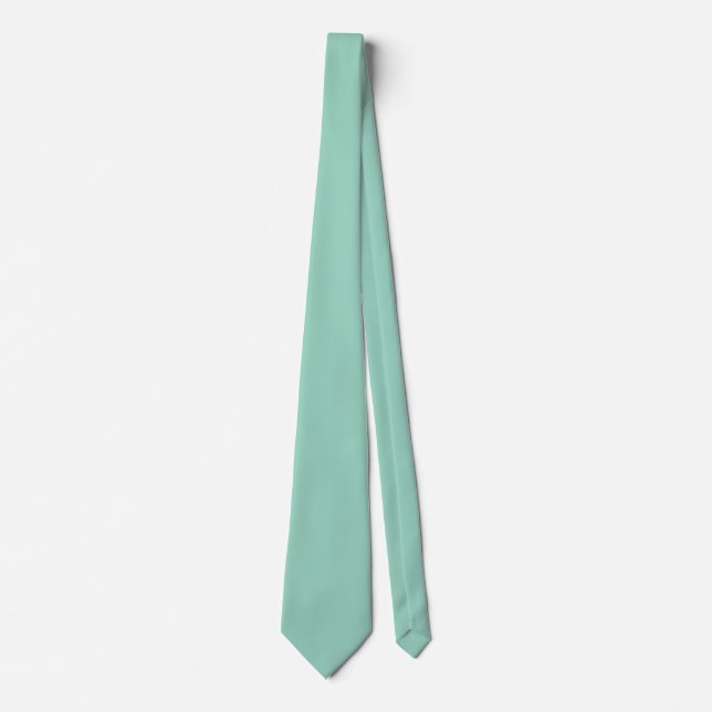 Weiche blaue Krawatte - modernes Herrenaccessoire (Vorderseite)