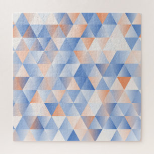 Weiche Blaue Orange Dreiecke