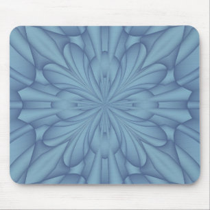 Weiche Blaue Weihnachtssterne #2 Mousepad