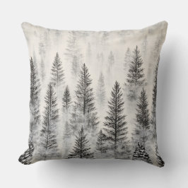 Weiche Blush Winter Wonderland Kissen