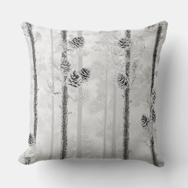 Weiche Blush Winter Wonderland Kissen