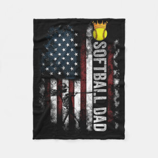 Weiche Dad Us Flag Geschenke Für Dad Männer Patrio Fleecedecke