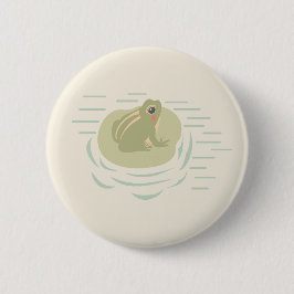 Weiche Dschungel Frösche & Vögel Button