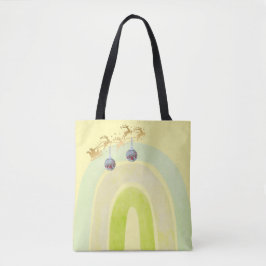 Weiche einfache lustige süße Weihnachtsglocke Tasche