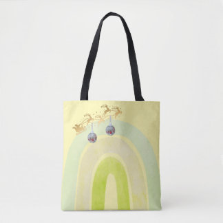 Weiche einfache lustige süße Weihnachtsglocke Tasche