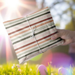 Weiche Federstreifen in Pasteten Seidenpapier