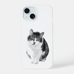 Weiche gemütliche Silhouette iPhone 15 Hülle