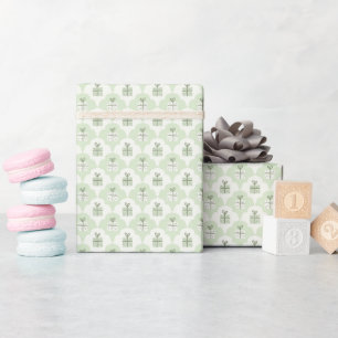 Weiche grüne Geschenkboxen Muster Geschenkpapier R