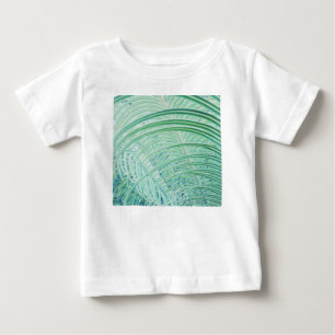 Weiche grüne Pflanze Palmblättrig Baby T-shirt