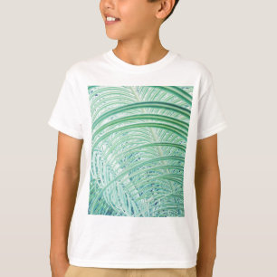 Weiche grüne Pflanze Palmblättrig T-Shirt