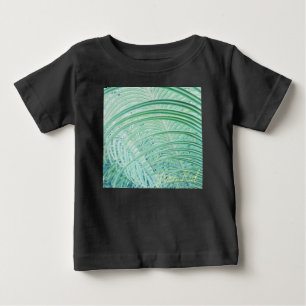 Weiche grüne Pflanzenpalmenblätter Baby T-shirt