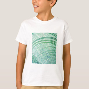 Weiche grüne Pflanzenpalmenblätter T-Shirt