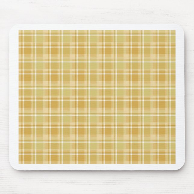 weiche Herbstplatte Mousepad (Vorne)