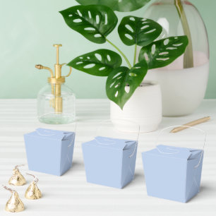 Weiche Himmelblaue Gefallen-Boxen Geschenkschachtel