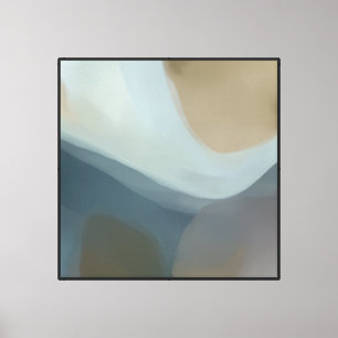 Weiche Horizont-Abstraktkunst Leinwanddruck