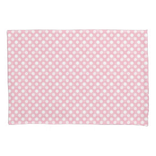 Weiche hübsche rosa Tupfen Fleck Kissenbezug