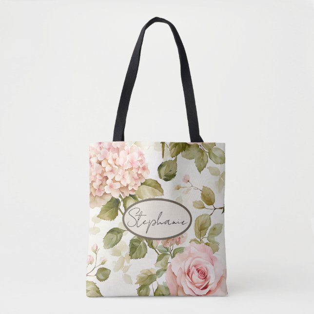 Weiche Hydrangea Tasche (Vorderseite)