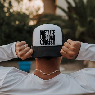 Weiche Lebensweise durch Christus Truckerkappe