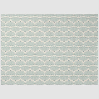 Weiche Minze und Beige gewellte Seidenpapier