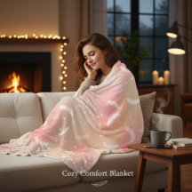 Weiche Pastel Feathers | Romantisches Rosa und Gol