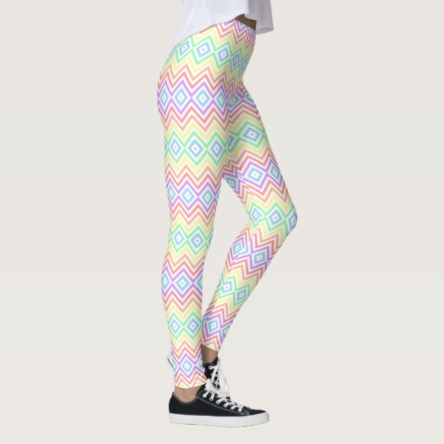 Weiche Pastelfrühlingfarben Yoga Pants Girls Leggings (Rechts)