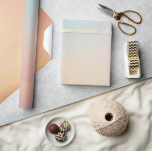 Weiche Pastell-Ästhetik-Geschenkpapier Geschenkpapier