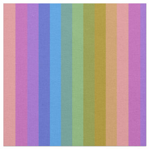Weiche Pastell-Regenbogen-Vertikalstreifen Stoff