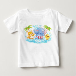 Weiche Pastell-Stoffspielzeugfiguren Baby T-shirt