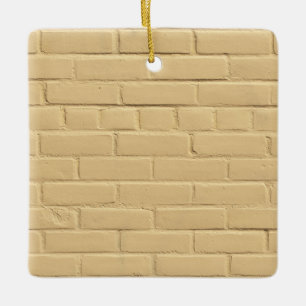 Weiche Pastell-Ziegelwand Keramikornament