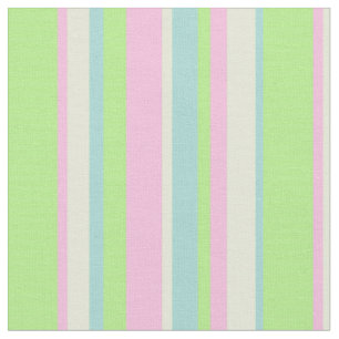 Weiche Pastellfarben Bars Grün Rosa und Blau Stre Stoff