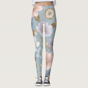 Weiche Pastelltöne Leggings