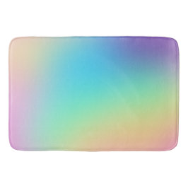 Weiche Prismatische Regenbogenglühung Badematte