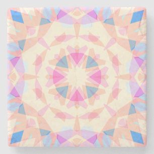 Weiche Rosa Blaue Magie Stern Halloween Regenbogen Steinuntersetzer