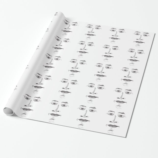 weiche Seite Geschenkpapier (Ungerollt)