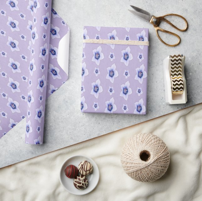 Weiche, süße Violetten Geschenkpapier (Kunsthandwerk)