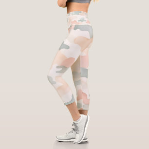 Weiche Tarnung Capri Leggings