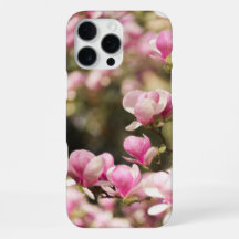 Weiche und träumerische rosa Magnolien