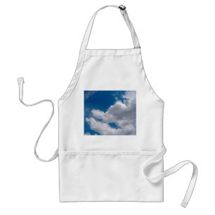 Weiche weiße Wolke Schürze