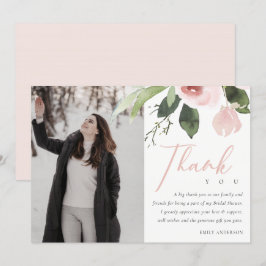 WEICHEN PINK BLUSH ROSE BRAUTPARTY DANKE IHNEN FOT EINLADUNG