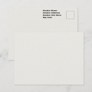 Weicher bauschiger Wolkenweißer Einfarbig Ton des Postkarte