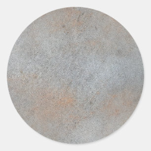 Weicher Betonpfosten mit Clay-Bild Runder Aufkleber