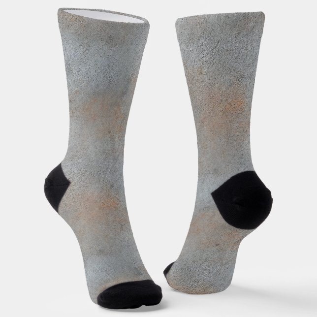 Weicher Betonpfosten mit Clay-Bild Socken (Gewinkelt)