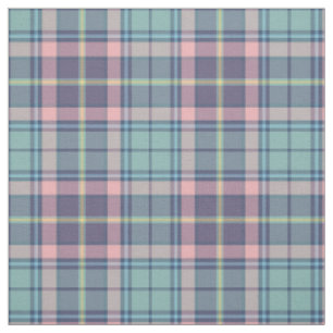 Weicher Frühling färbt Aqua, lila, rosa karierte Stoff