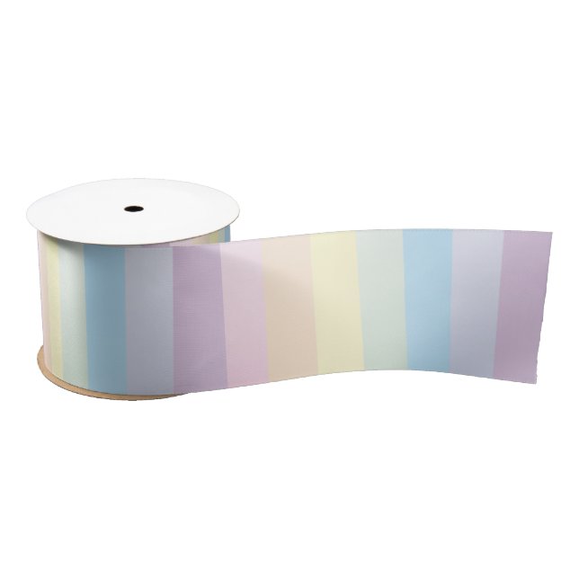 Weicher Regenbogen Satinband (Spule)