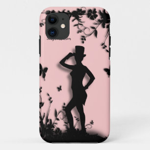 Weicher Schuh stechen Garten-Rosa persönlichen Case-Mate iPhone Hülle
