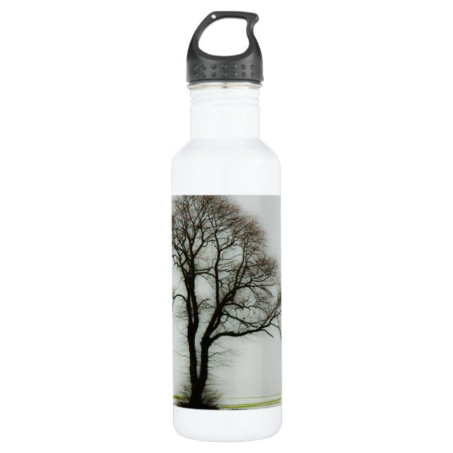 Weicher Winterbaum Trinkflasche (Vorderseite)