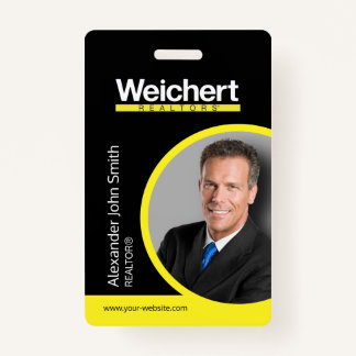Weichert Realtors ID Card Abzeichen Ausweis